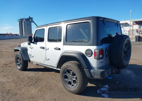 2023 Jeep Wrangler 4Xe 4X4 z USA, uszkodzony, nr VIN 1C4JJXN67PW660910